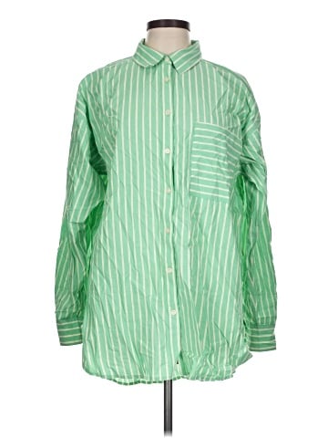 Ann Taylor LOFT Long Sleeve Button-Down Shirt (view 1)