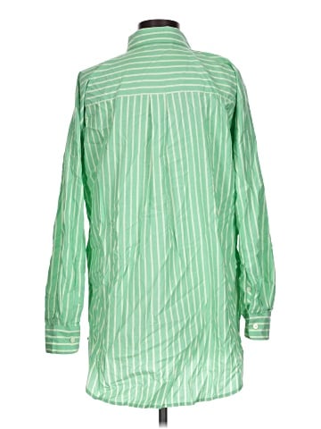 Ann Taylor LOFT Long Sleeve Button-Down Shirt (view 2)