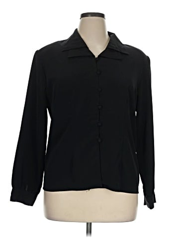 Impressions Long Sleeve Blouse (view 1)