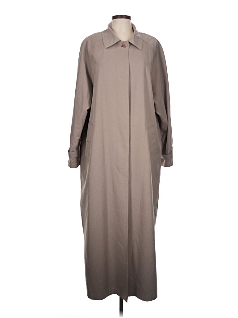 Pre-owned Talbots Trenchcoat In Tan