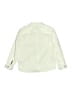 H&M Solid Ivory Long Sleeve Button-Down Shirt Size 7 - photo 2