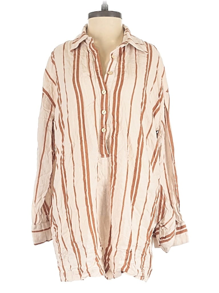 Pre-owned Illa Illa 3/4 Sleeve Blouse In Ivory