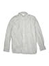 Gap Kids Stripes Gray Long Sleeve Button-Down Shirt Size 14 - 16 - photo 1