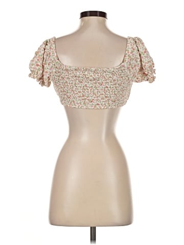 Aeropostale Short Sleeve Blouse (view 2)