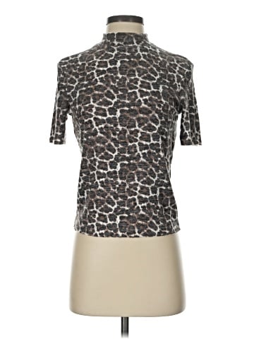 Trafaluc by Zara Short Sleeve Turtleneck (view 1)