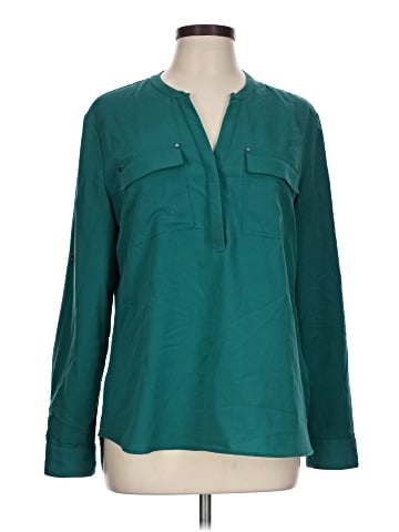 Calvin Klein Long Sleeve Blouse (view 1)