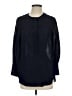 J.Crew 100% Viscose Blue Long Sleeve Blouse Size 2 (petite) - photo 1
