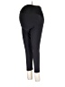 Motherhood Solid Black Active Pants Size Lg Maternity - photo 1