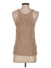 Pink Lily Tan Sweater Vest Size S - photo 2