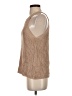 Pink Lily Tan Sweater Vest Size S - photo 5