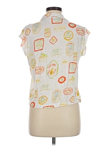 Cynthia Rowley Short Sleeve Blouse (view 2)