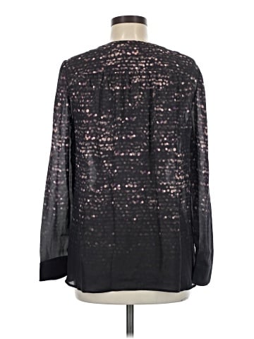 Tory Burch Long Sleeve Silk Top (view 2)