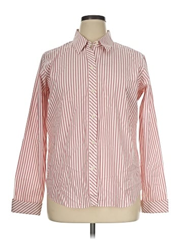 Liz Claiborne Long Sleeve Button-Down Shirt (view 1)