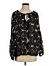 Sundance Black Long Sleeve Blouse Size S - photo 1