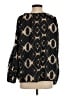 Sundance Black Long Sleeve Blouse Size S - photo 2