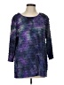 BonWorth Purple 3/4 Sleeve Top Size L - photo 1