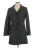 Ann Taylor Stripes Gray Coat Size 12 - photo 1