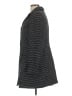 Ann Taylor Stripes Gray Coat Size 12 - photo 5