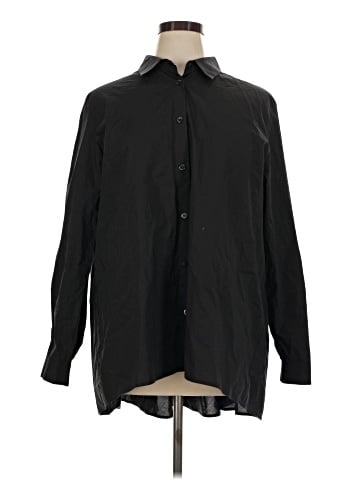 Marina Rinaldi Long Sleeve Button-Down Shirt (view 1)