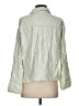 Max Studio Stripes Green Long Sleeve Blouse Size S - photo 2