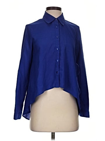 Papaya Long Sleeve Blouse (view 1)