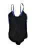Venus Color Block Blue One Piece Swimsuit Size 10 - photo 2