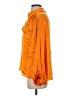 FRAME 100% Silk Orange 3/4 Sleeve Silk Top Size S - photo 5