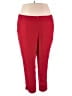 Banana Republic 100% Polyester Solid Red Active Pants Size XXL - photo 1