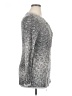 BCBGMAXAZRIA Tweed Silver Pullover Sweater Size XL - photo 4