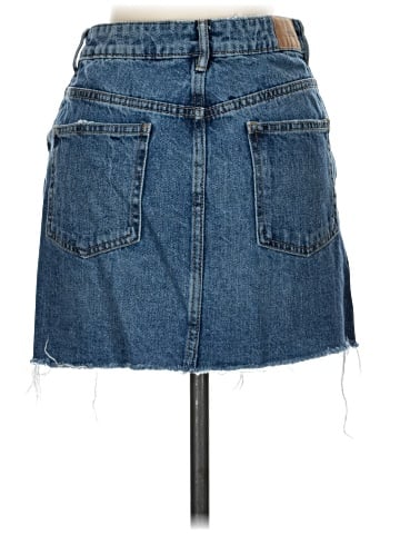 Zara TRF Denim Skirt (view 2)