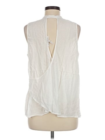 BCBGeneration Sleeveless Button-Down Shirt (view 2)