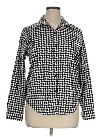 Lauren by Ralph Lauren Long Sleeve Blouse (view 1)