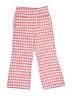 Zara Checkered-gingham Pink Casual Pants Size 7 - photo 1