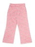 Zara Checkered-gingham Pink Casual Pants Size 7 - photo 2