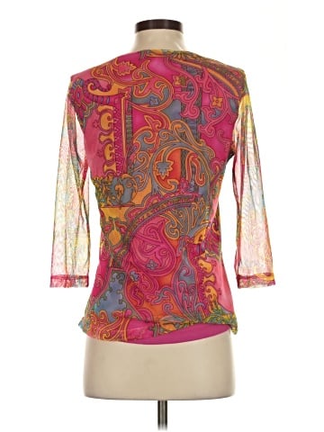Bisou Bisou 3/4 Sleeve Blouse (view 2)