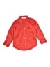 H&M 100% Cotton Solid Red Long Sleeve Button-Down Shirt Size 3T - photo 1