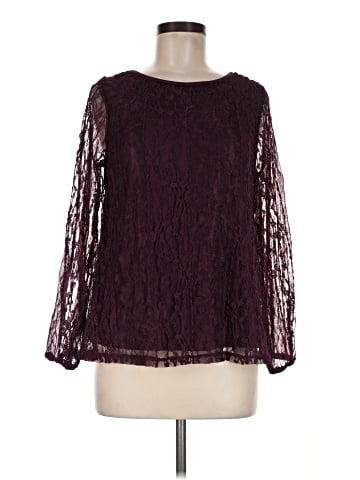Style&Co Long Sleeve Blouse (view 1)