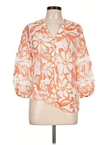 Como Black 3/4 Sleeve Blouse (view 1)