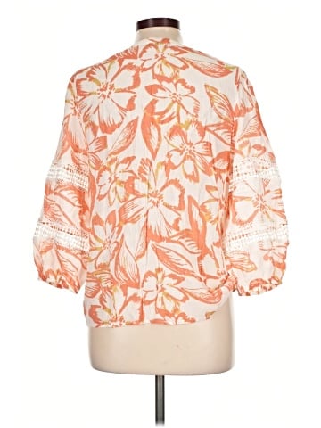 Como Black 3/4 Sleeve Blouse (view 2)