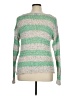 SONOMA life + style Stripes Green Pullover Sweater Size XL - photo 2