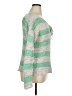 SONOMA life + style Stripes Green Pullover Sweater Size XL - photo 4