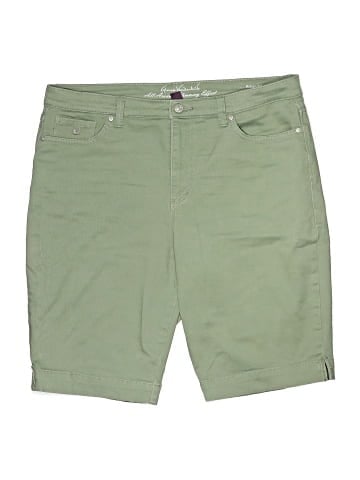 Gloria Vanderbilt Khaki Shorts (view 1)