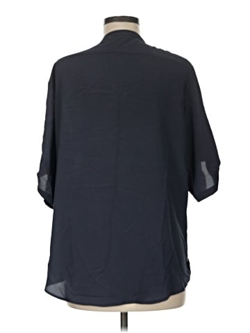 Calvin Klein 3/4 Sleeve Button-Down Shirt (view 2)