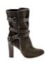 Coach 100% Leather Gray Boots Size 6 - photo 1