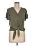 Green Envelope Green Short Sleeve Top Size M - photo 1
