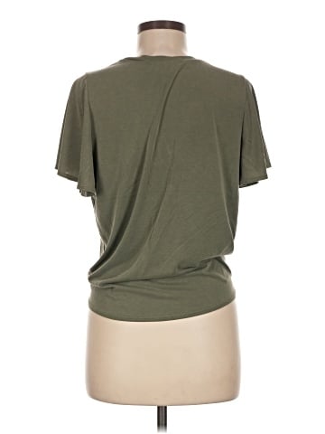 Green Envelope Short Sleeve Top (view 2)