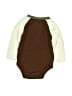 Assorted Brands Tweed Brown Long Sleeve Onesie Size 3-6 mo - photo 2