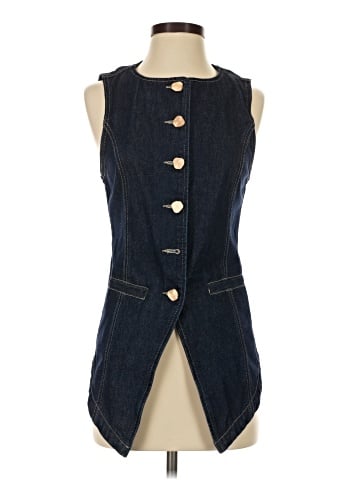 Dissh Sleeveless Button-Down Shirt (view 1)