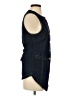 Dissh Blue Sleeveless Button-Down Shirt Size 2 - photo 4