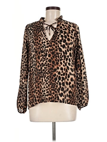 Veronica M. Long Sleeve Blouse (view 1)